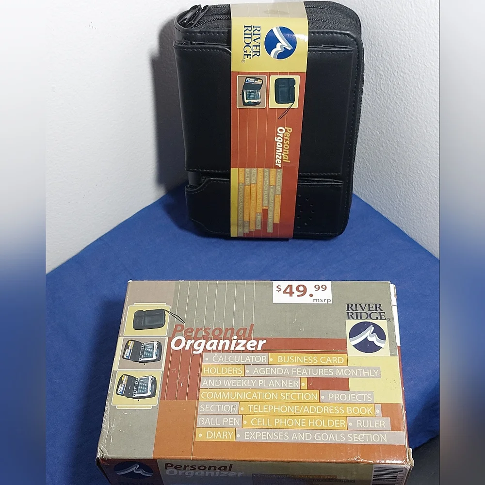 Vintage River Ridge Personal Organizer NOS